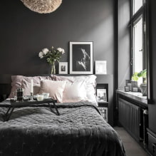 How to decorate a bedroom design 8 sq m? -3