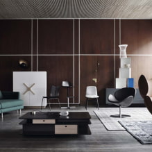 Features of interior design in the Bauhaus-4 style