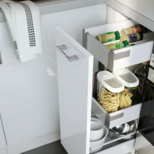Példák a konyhaszekrények belső töltésére-2