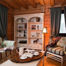 We decorate the interior in a rustic style-1