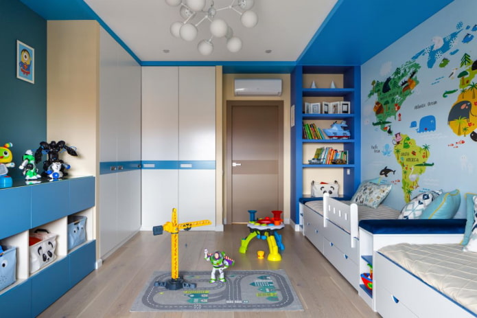 Дизајн дечије собе: фото идеје, избор боје и стила