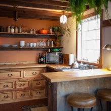 How to decorate the interior of the kitchen in the country? -5