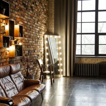 10 ideas for organizing lighting in the style of a loft-8