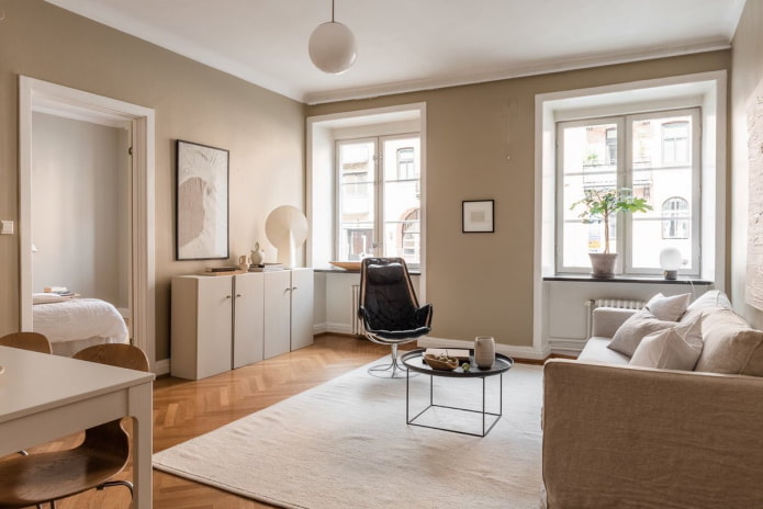How to use beige in the interior?