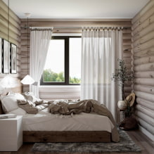 How to decorate a bedroom interior in the country? -8