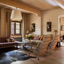 Everything about the design of the living room at the dacha-8