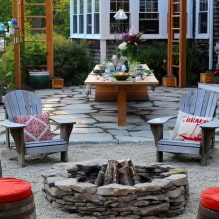 What is a patio? Types, design ideas and photos at their summer cottage-4