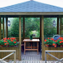 How to equip a gazebo for a summer residence? -0