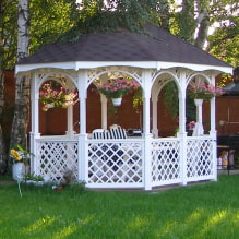 How to equip a gazebo for a summer residence? -4