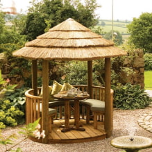 How to equip a gazebo for a summer residence? -3