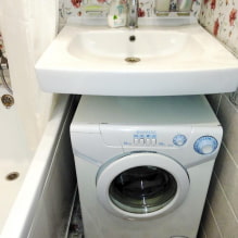 Waschbecken über der Waschmaschine-5