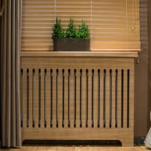 How to hide radiators and heating pipes: 15 discreet camouflage solutions-4