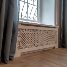 How to hide radiators and heating pipes: 15 discreet camouflage solutions-1