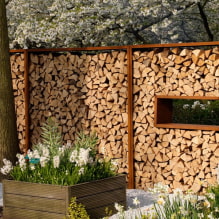 How to build a woodshed for a summer residence - step by step instructions and ideas for inspiration-1