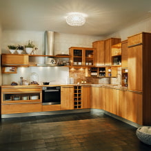 Features of the design of the kitchen under the tree-5