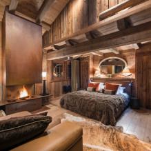 Chalet in the interior: style description, choice of colors, furniture, textiles and decor-2