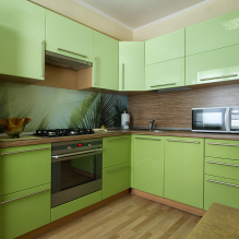 Olivgrünes Küchendesign-0