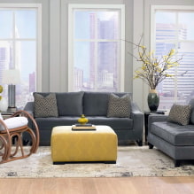 Living room design with two sofas-5