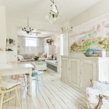 Provence style in the interior - design rules and photos in the interior-6