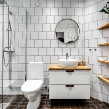 How to match a bathroom color? - rules and recommendations-0
