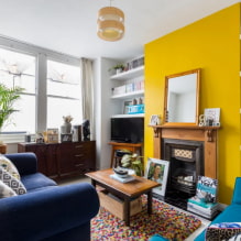 How to decorate an interior in mustard color? -1