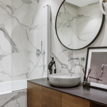 Fürdőszoba design márvány-2