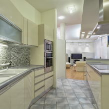 How to decorate a kitchen interior in pistachio color? -2