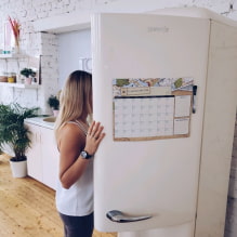 Wie dekoriere ich einen Kühlschrank mit eigenen Händen? -2