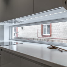 Hogyan lehet felszerelni egy konyhát ablakkal? -5