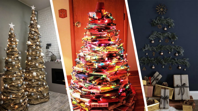 What to put instead of a Christmas tree for the New Year?