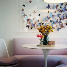 How to decorate the wall with butterflies? -2