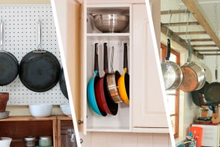 How to store pans?