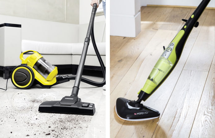 Ano ang mas mahusay na vacuum cleaner o steam mop?