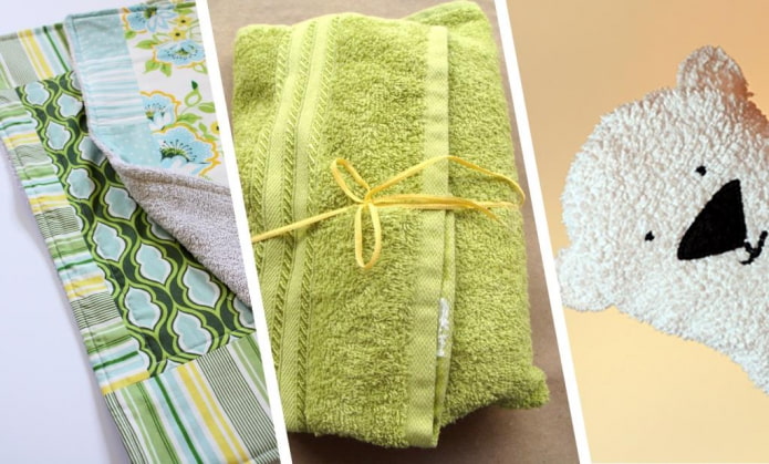 What can be made from an old towel?