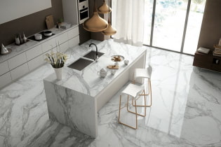 How to use marble in the interior?
