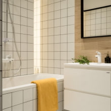 How to decorate a small bathroom? -2