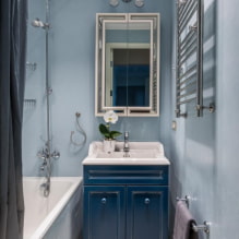 How to decorate a small bathroom? -3