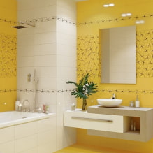 Yellow color in the interior-2