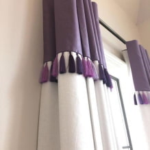 How to decorate curtains with your own hands? -2