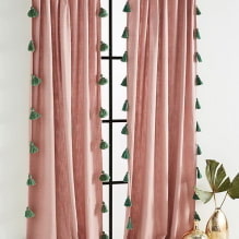 How to decorate curtains with your own hands? -4