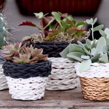 How to make a planter for flowers with your own hands? -3