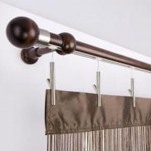 Types of curtain fastening - an overview of the best options and ideas in the interior-6