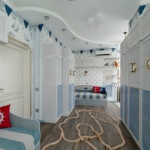 Marine style in the interior: description, choice of colors, finishes, furniture and decor-0
