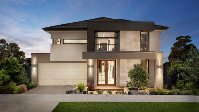 Сеоска кућа у Мелбурну: црно-бела унутрашњост