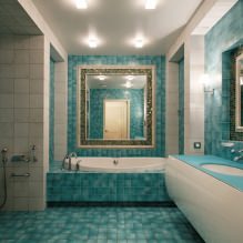 Turquoise bathroom-4
