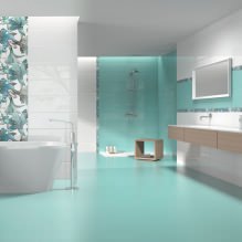 Turquoise bathroom-5