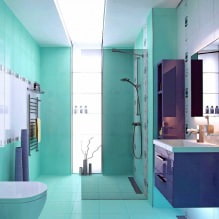 Turquoise bathroom-6