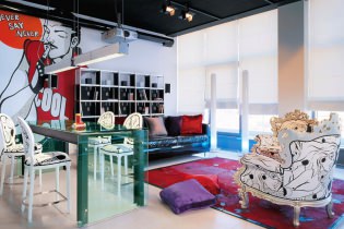 Pop-Art-Wohnzimmer-Design