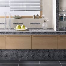Kitchens with mosaics: designs and finishes-6