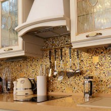 Küchen mit Mosaiken: Designs und Ausführungen-9